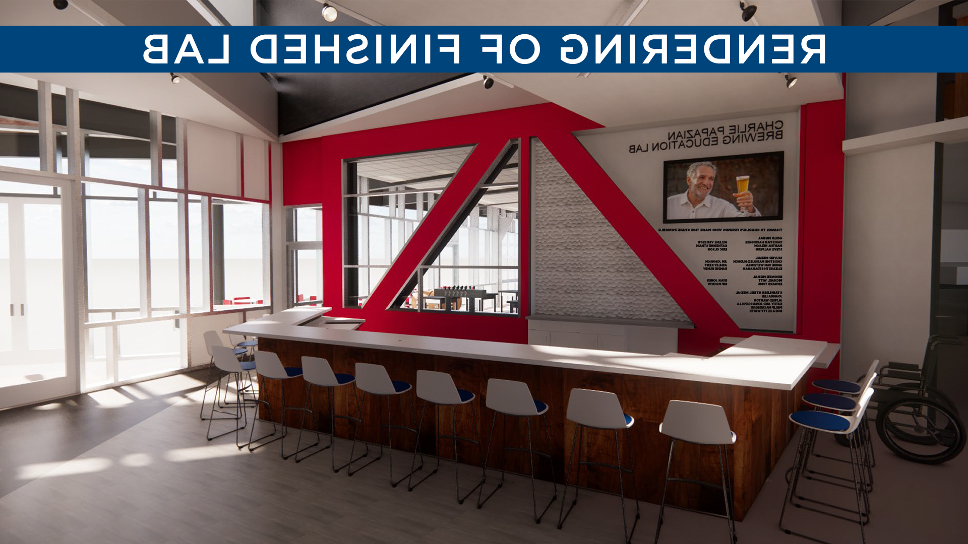 final design rendering brew lab - bar