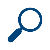 icon image of a magnifying glass